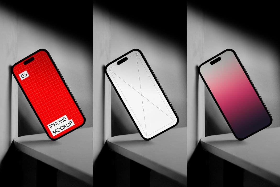 10款时尚逼真苹果iPhone 15 Pro手机屏幕演示效果图PS贴图样机模板素材 10 iPhone 15 Pro Mockups Bundle 样机素材 第10张-素材湾丨精选海外优质设计素材资源 10款时尚逼真苹果iPhone 15 Pro手机屏幕演示效果图PS贴图样机模板素材 10 iPhone 15 Pro Mockups Bundle 样机素材 sucaiwan.com