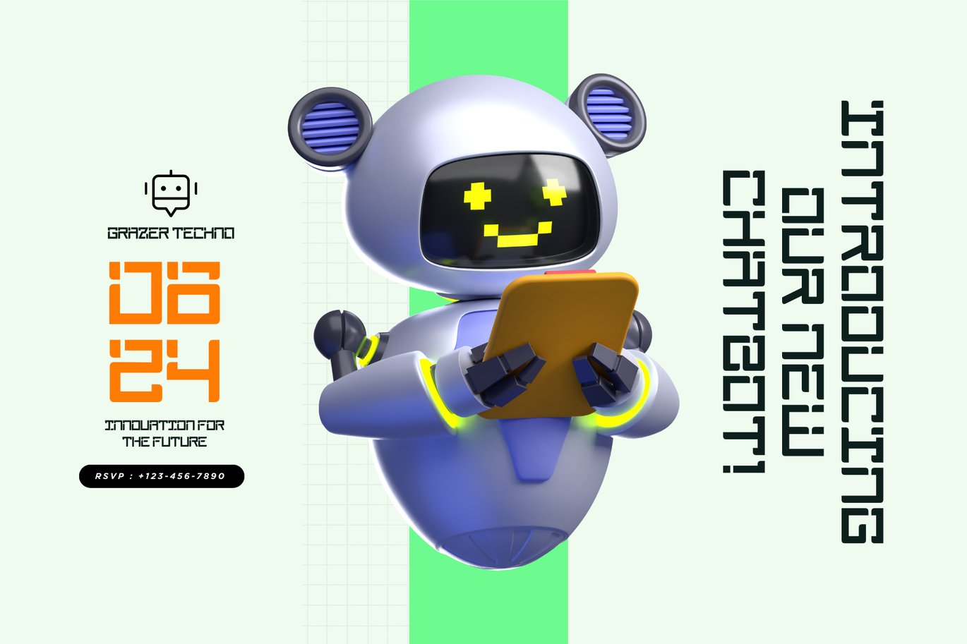 现代极简品牌广告社交媒体徽标设计无衬线英文字体安装包 Techno Grazer – Modern Branding Logo Font 设计素材 sucaiwan.com