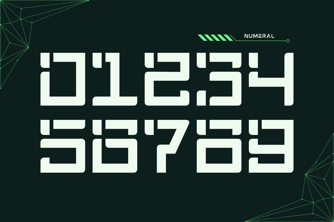 现代极简品牌广告社交媒体徽标设计无衬线英文字体安装包 Techno Grazer – Modern Branding Logo Font 设计素材 sucaiwan.com