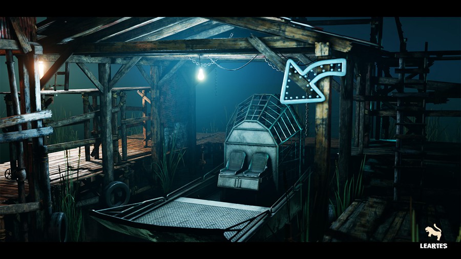 废弃后世界末日湿地保护区环境场景3D模型UE设计素材 Wetland Sanctuary Environment 样机素材 sucaiwan.com