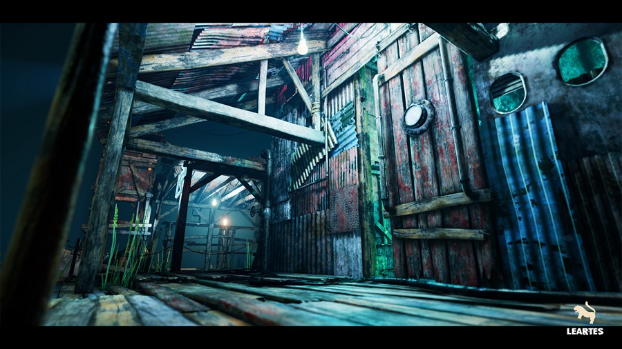 废弃后世界末日湿地保护区环境场景3D模型UE设计素材 Wetland Sanctuary Environment 样机素材 sucaiwan.com