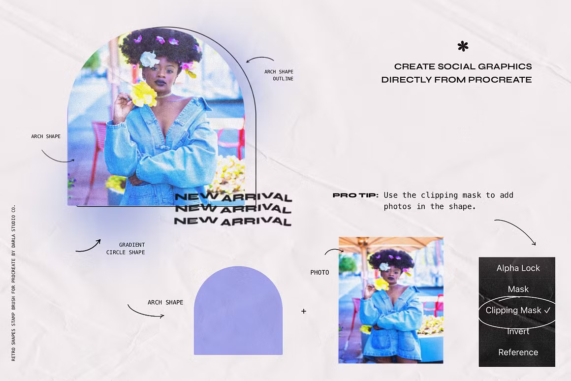 180款复古80年代抽象未来主义贴纸邮票几何形状Procreate笔刷图案设计套装Geometric Shapes Stamps Procreate 笔刷资源 第7张-素材湾丨精选海外优质设计素材资源 180款复古80年代抽象未来主义贴纸邮票几何形状Procreate笔刷图案设计套装Geometric Shapes Stamps Procreate 笔刷资源 sucaiwan.com