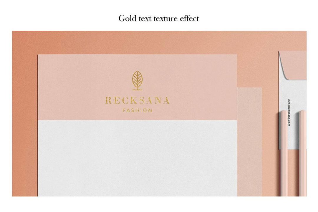 时尚阴影品牌VI设计办公用品名片信封信纸笔记本展示贴图PSD样机模板素材 Minimal Stationery with Shadow Mockup 样机素材 sucaiwan.com