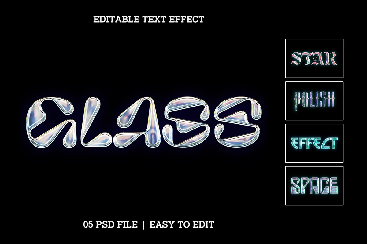 5款3D科幻立体镀铬霓虹激光文本标题logo徽标特效PSD样机合集设计套装 Galactic Chrome Text Styles , 第1张-素材湾丨精选海外优质设计素材资源 5款3D科幻立体镀铬霓虹激光文本标题logo徽标特效PSD样机合集设计套装 Galactic Chrome Text Styles , sucaiwan.com