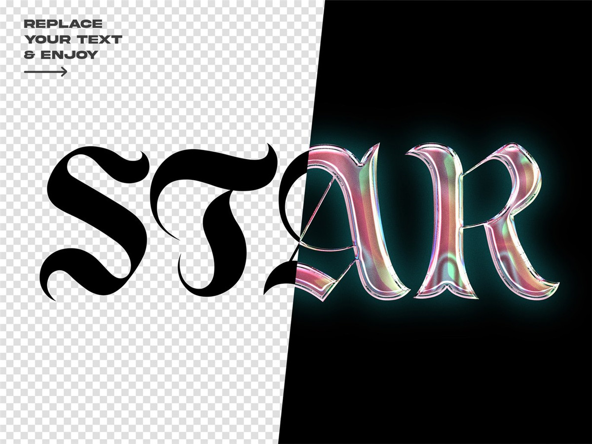 5款3D科幻立体镀铬霓虹激光文本标题logo徽标特效PSD样机合集设计套装 Galactic Chrome Text Styles , 第8张-素材湾丨精选海外优质设计素材资源 5款3D科幻立体镀铬霓虹激光文本标题logo徽标特效PSD样机合集设计套装 Galactic Chrome Text Styles , sucaiwan.com