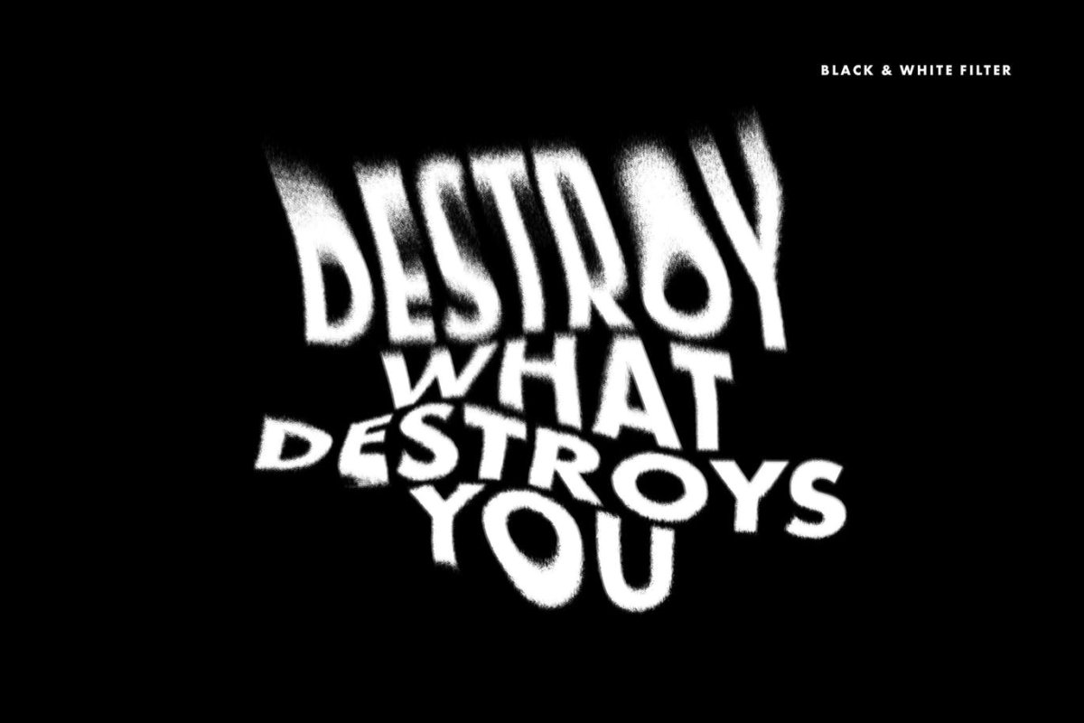 潮流故障失真毛刺扭曲海报标题设计PS样式模板 Chromatic Glitch Text Effects , sucaiwan.com