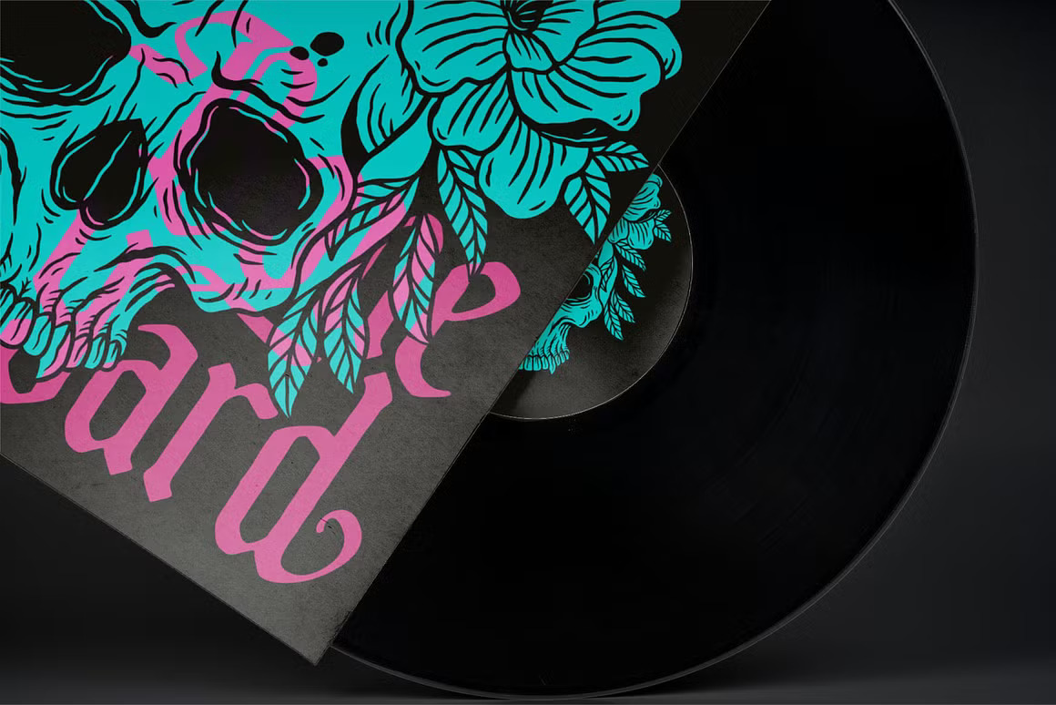 优雅复古哥特式品牌海报徽标设计衬线英文字体安装包 Bonyland Blackletter Font 设计素材 sucaiwan.com