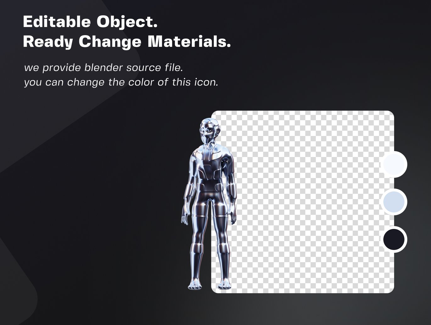 32款未来科幻赛博朋克风抽象艺术3D立体金属银色几何图形设计Blender/PNG格式素材 Abstract Silver 3D Illustration Pack 图片素材 sucaiwan.com