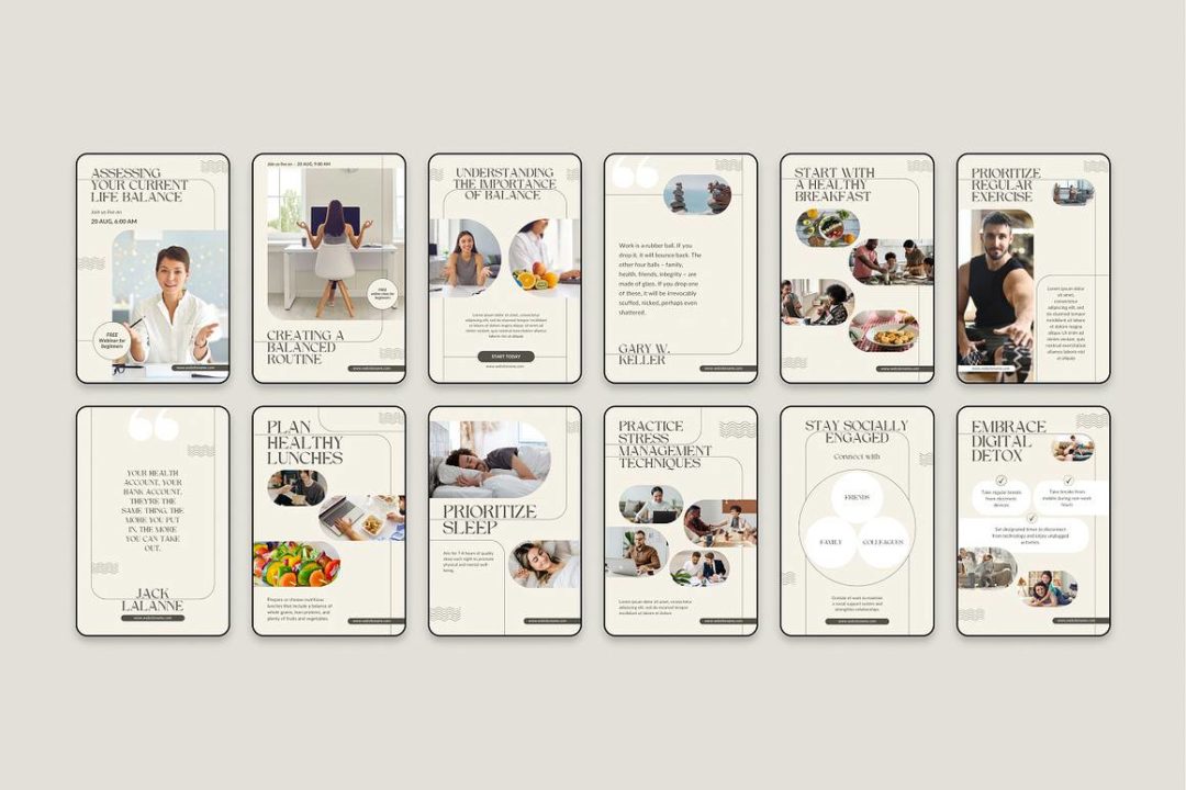 300款极简主义品牌社交媒体推广公众号推文电商海报Canva模板设计素材 Gera – Canva Social Media Templates 幻灯图表 第11张-素材湾丨精选海外优质设计素材资源 300款极简主义品牌社交媒体推广公众号推文电商海报Canva模板设计素材 Gera – Canva Social Media Templates 幻灯图表 sucaiwan.com