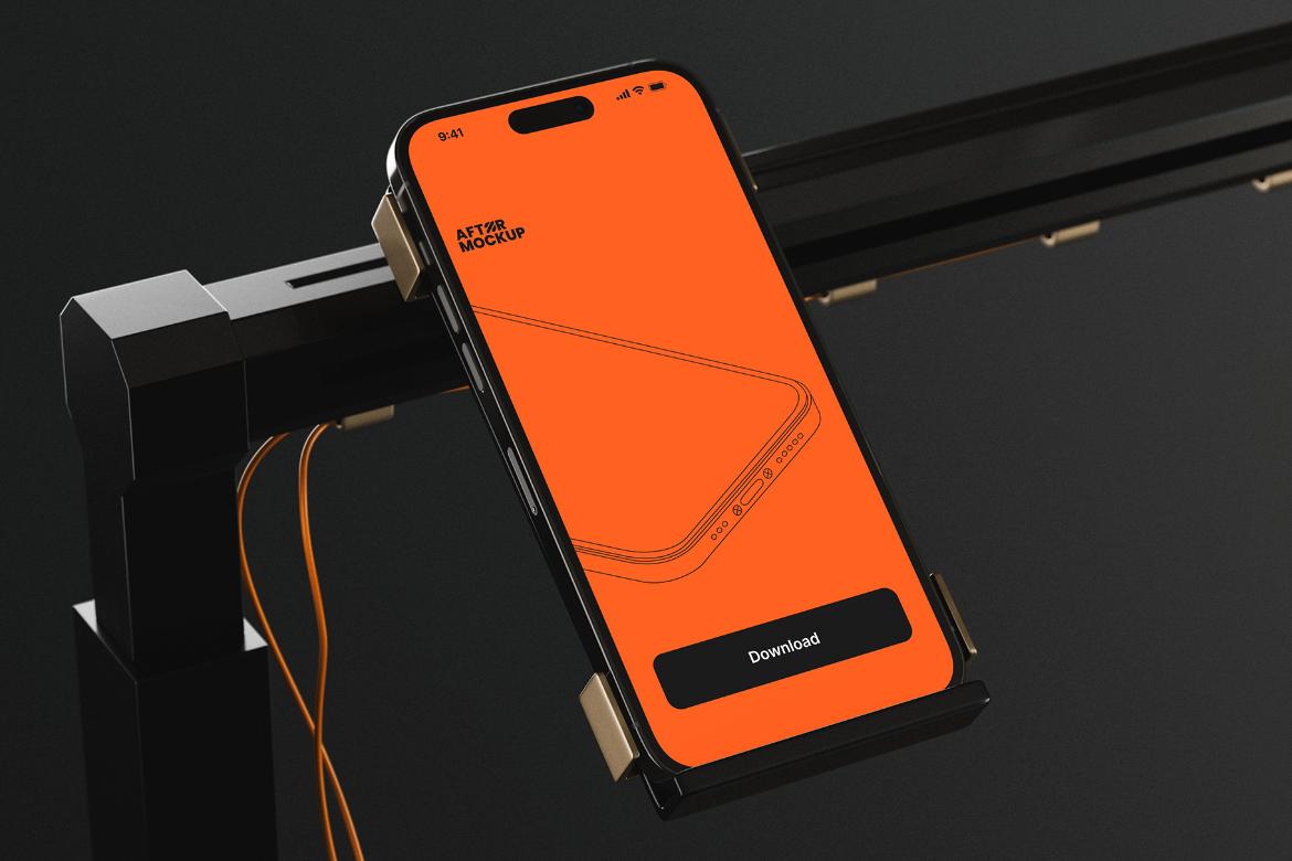 8款未来科幻黑化风苹果iPad平板iPhone手机MacBook电脑演示效果图PS贴图样机模板设计素材 Arm Device Mockups 样机素材 sucaiwan.com