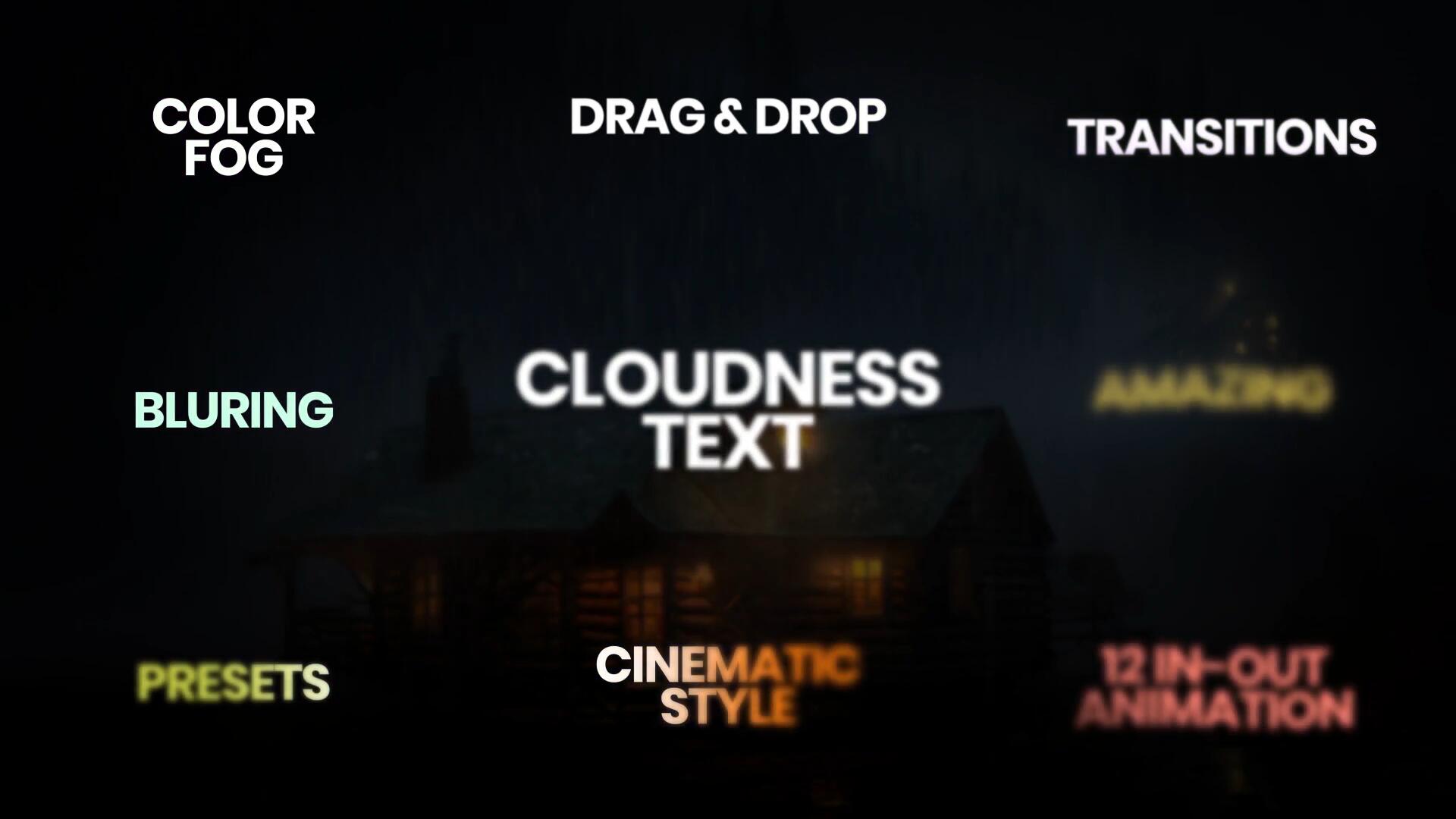 PR预设：电影感淡入平滑黑场云雾渐隐文字标题效果 , sucaiwan.com