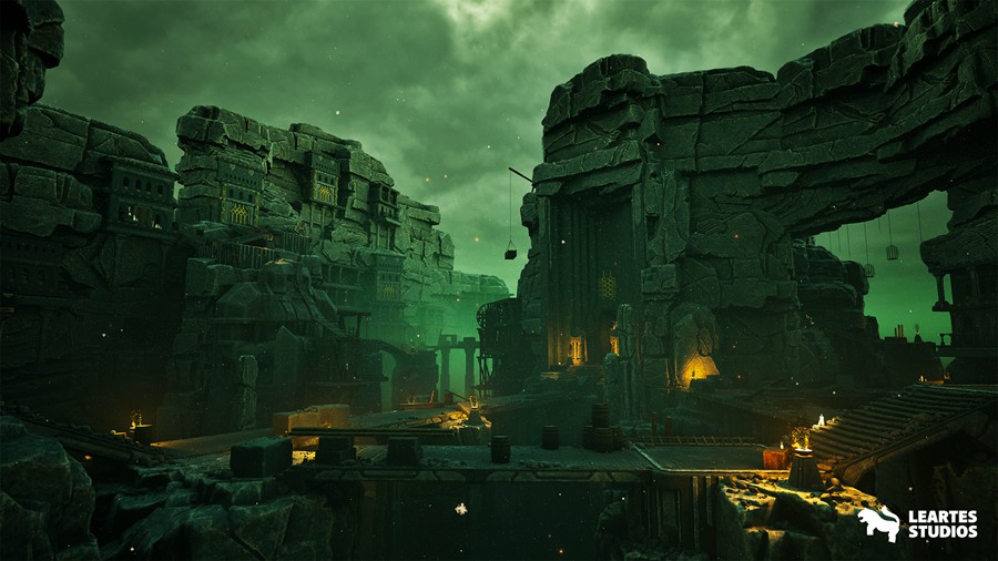 魔幻指环王矮人地下城地牢建筑环境场景3D模型UE格式素材 Dwarven Dungeons Environment (Throne Room) 样机素材 第4张-素材湾丨精选海外优质设计素材资源 魔幻指环王矮人地下城地牢建筑环境场景3D模型UE格式素材 Dwarven Dungeons Environment (Throne Room) 样机素材 sucaiwan.com