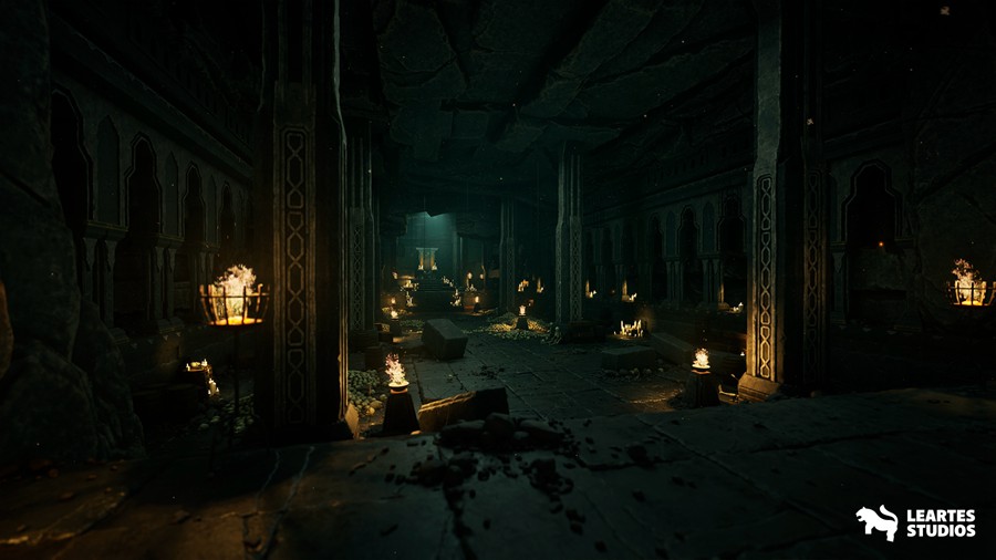 魔幻指环王矮人地下城地牢建筑环境场景3D模型UE格式素材 Dwarven Dungeons Environment (Throne Room) 样机素材 第6张-素材湾丨精选海外优质设计素材资源 魔幻指环王矮人地下城地牢建筑环境场景3D模型UE格式素材 Dwarven Dungeons Environment (Throne Room) 样机素材 sucaiwan.com