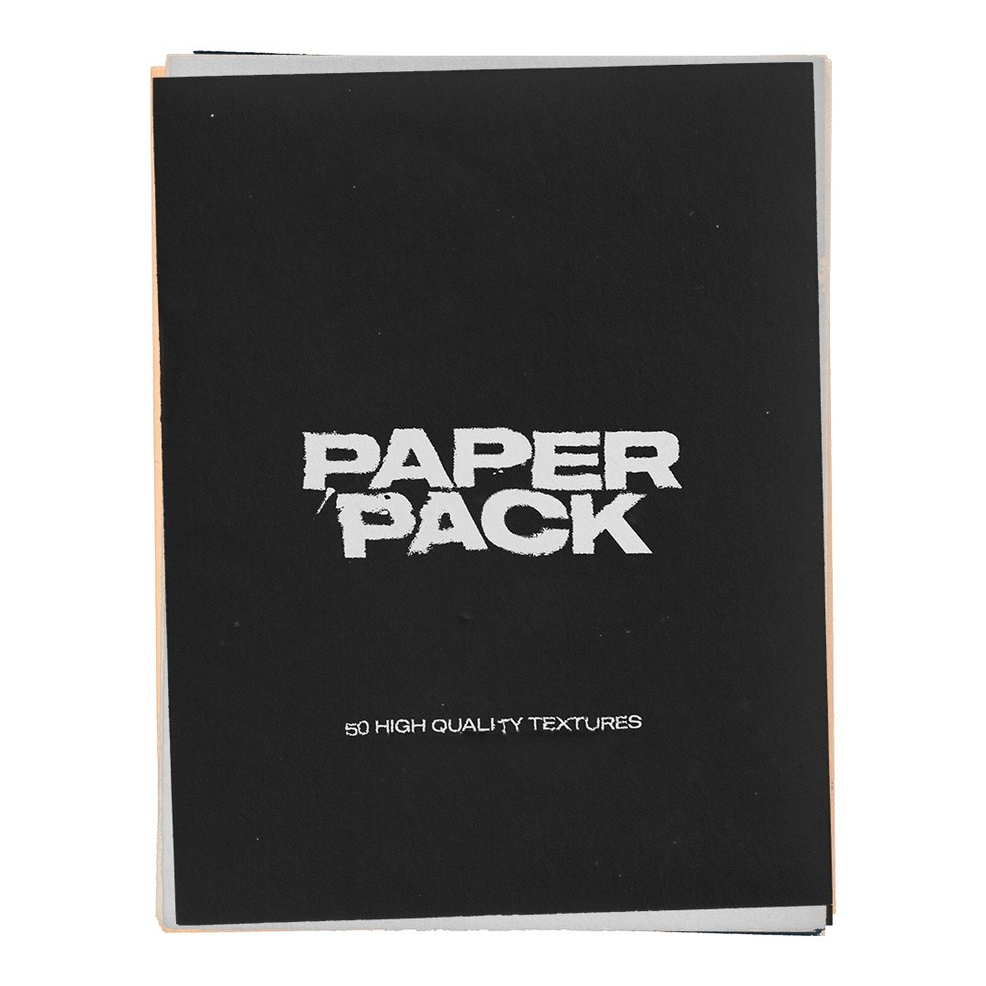 50款高清褶皱复古折印撕裂做旧肌理纹理废弃纸张叠加背景肌理 Studio AAA - Paper Pack , sucaiwan.com