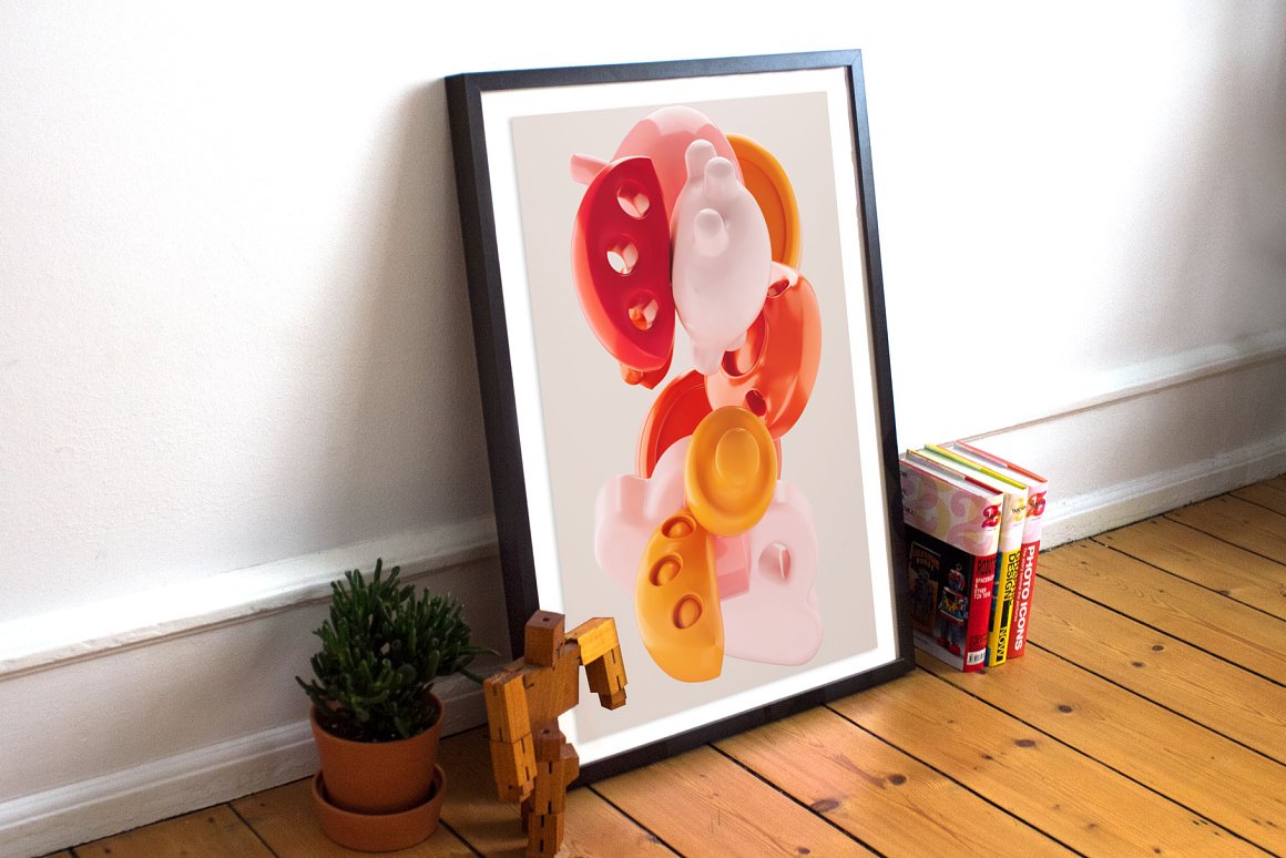 抽象艺术现实未来派3D不规则流体几何玻璃动态视频设计素材套装 Soft Pop Video Image 图片素材 sucaiwan.com