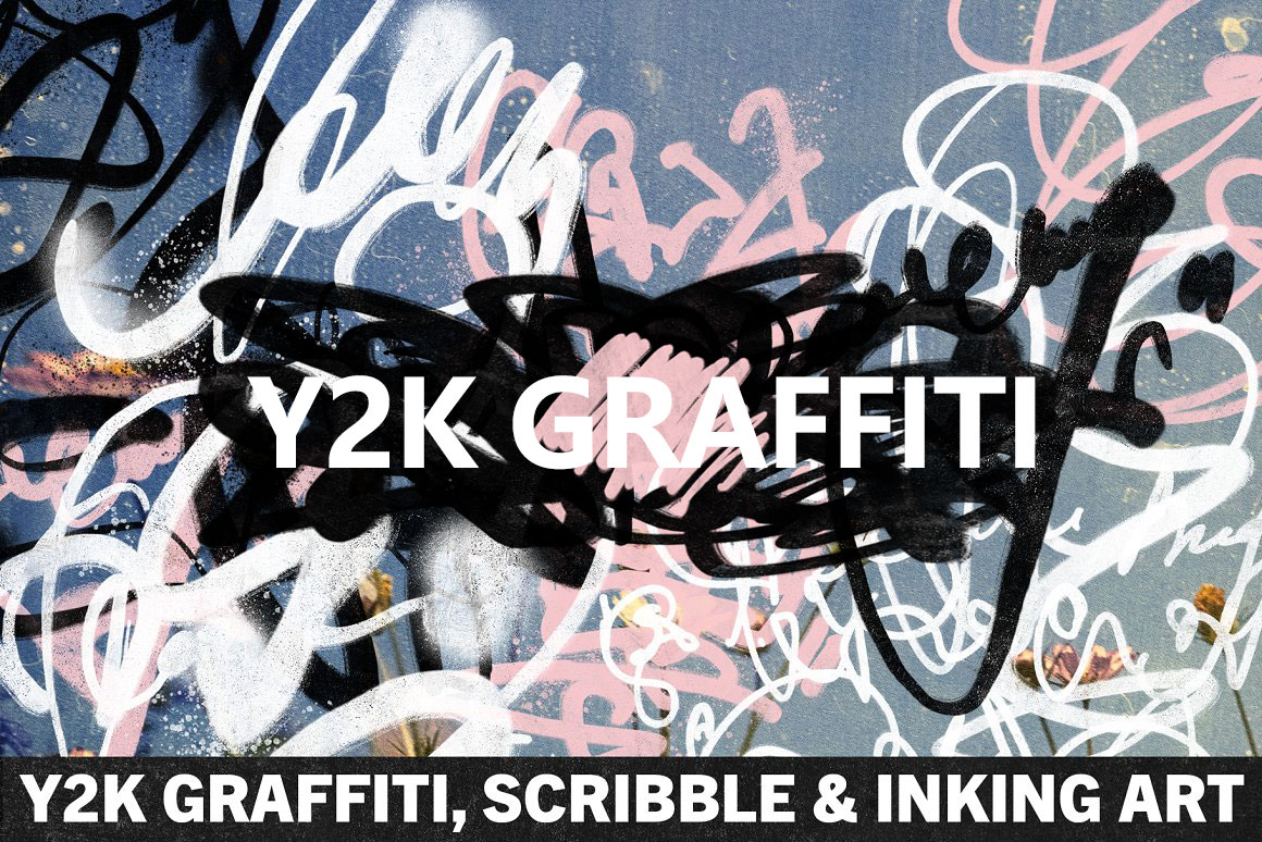 野蛮主义Y2K千禧美学街头喷雾喷枪涂鸦艺术笔触划痕纹理杂志服装专辑封面图片素材 Y2K Graffiti, Scribble & Grunge Ink 图片素材 第1张-素材湾丨精选海外优质设计素材资源 野蛮主义Y2K千禧美学街头喷雾喷枪涂鸦艺术笔触划痕纹理杂志服装专辑封面图片素材 Y2K Graffiti, Scribble & Grunge Ink 图片素材 sucaiwan.com