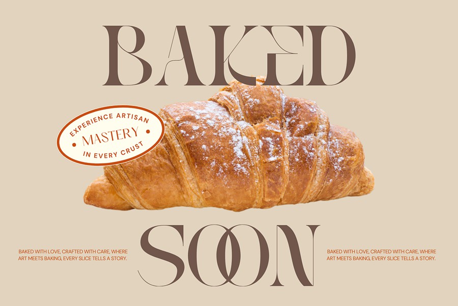 时尚复古美学品牌广告标志设计衬线英文字体安装包 Reaga Vintage – Branding Logo Font 设计素材 sucaiwan.com