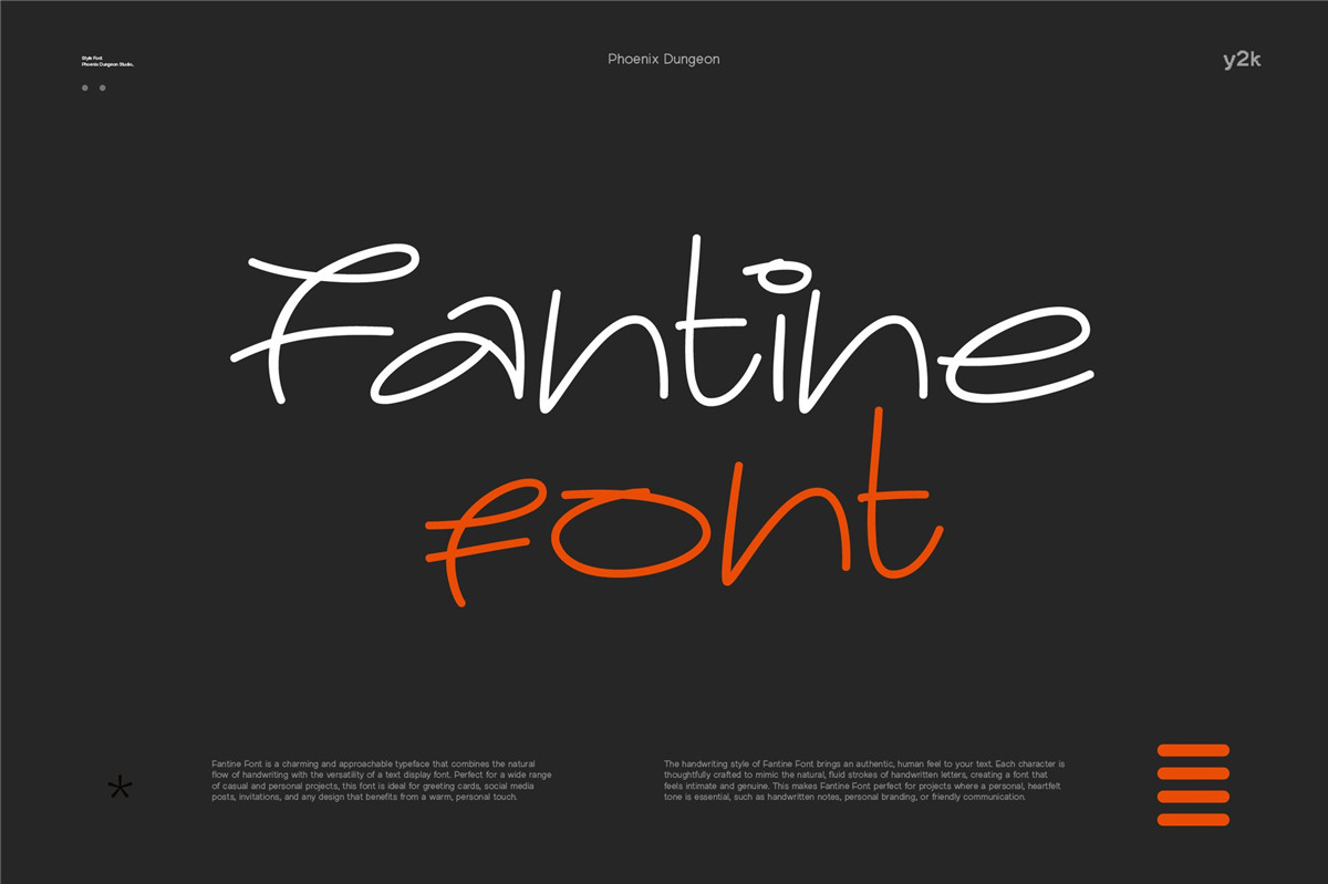 英文字体:复古自然真实笔迹墨迹手写pop涂鸦艺术英文logo装饰字体 Fantine Font , 第2张-素材湾丨精选海外优质设计素材资源 英文字体:复古自然真实笔迹墨迹手写pop涂鸦艺术英文logo装饰字体 Fantine Font , sucaiwan.com