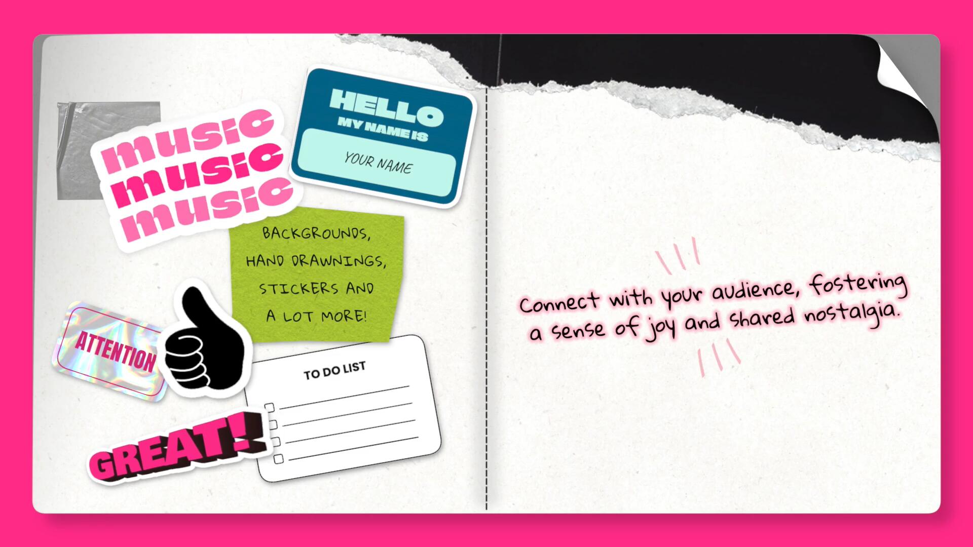 FCPX插件:70个复古怀旧趣味手账拼贴艺术风格旅行回忆录照片故事模板 Scrapbook Collection , 第4张-素材湾丨精选海外优质设计素材资源 FCPX插件:70个复古怀旧趣味手账拼贴艺术风格旅行回忆录照片故事模板 Scrapbook Collection , sucaiwan.com