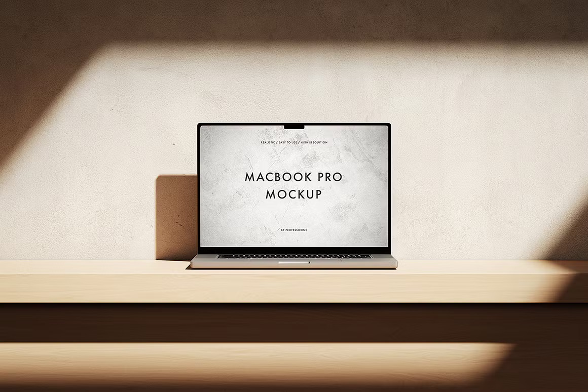 15款逼真光影苹果MacBook Pro网站界面WEB UI设计展示效果图PS贴图样机模板 MacBook Pro Mockup Collection 样机素材 第2张-素材湾丨精选海外优质设计素材资源 15款逼真光影苹果MacBook Pro网站界面WEB UI设计展示效果图PS贴图样机模板 MacBook Pro Mockup Collection 样机素材 sucaiwan.com
