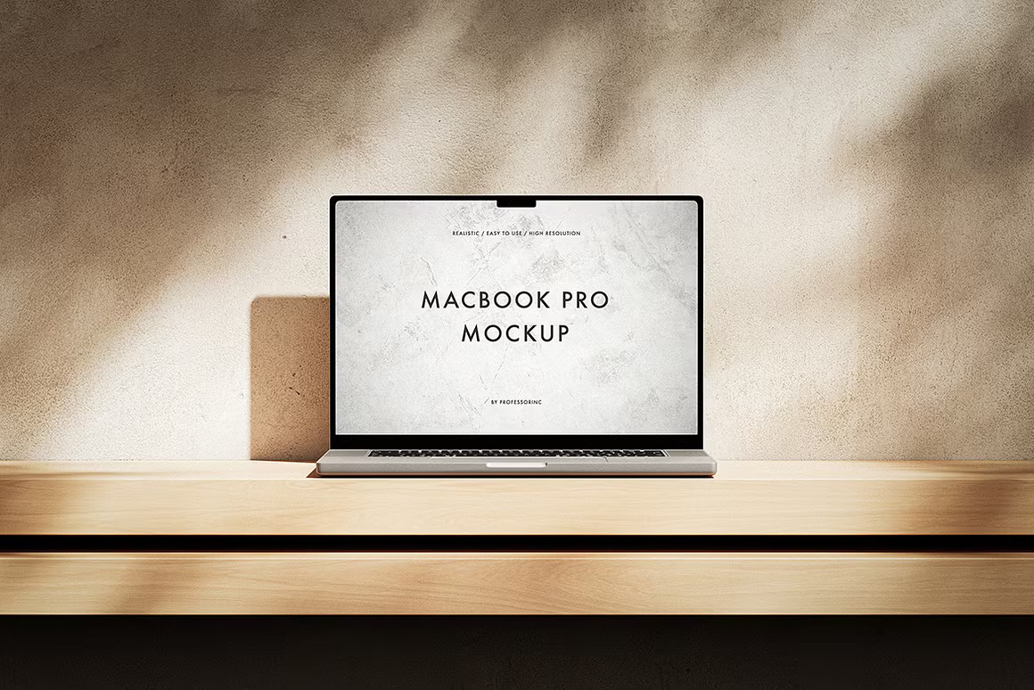 15款逼真光影苹果MacBook Pro网站界面WEB UI设计展示效果图PS贴图样机模板 MacBook Pro Mockup Collection 样机素材 第6张-素材湾丨精选海外优质设计素材资源 15款逼真光影苹果MacBook Pro网站界面WEB UI设计展示效果图PS贴图样机模板 MacBook Pro Mockup Collection 样机素材 sucaiwan.com