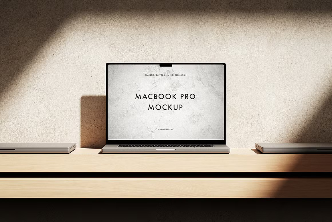 15款逼真光影苹果MacBook Pro网站界面WEB UI设计展示效果图PS贴图样机模板 MacBook Pro Mockup Collection 样机素材 第7张-素材湾丨精选海外优质设计素材资源 15款逼真光影苹果MacBook Pro网站界面WEB UI设计展示效果图PS贴图样机模板 MacBook Pro Mockup Collection 样机素材 sucaiwan.com