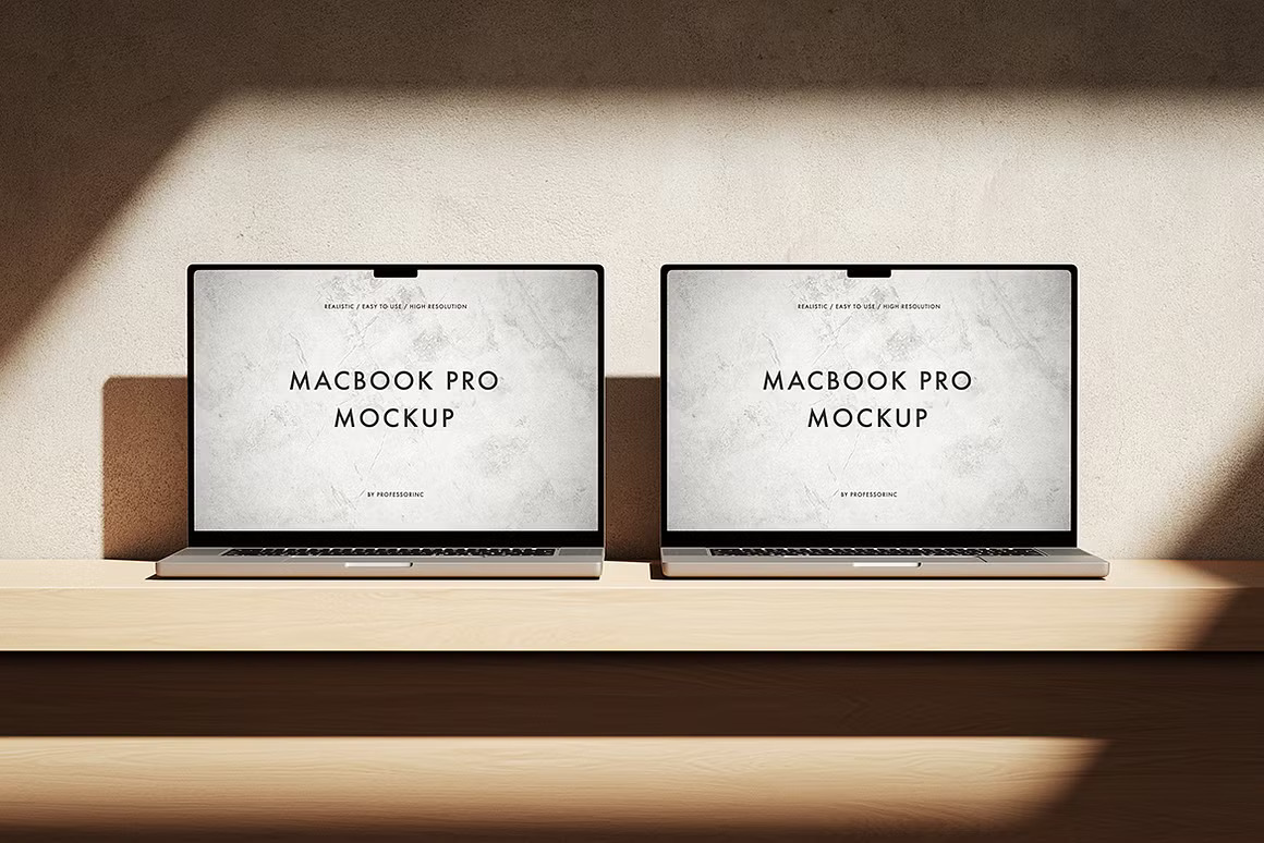 15款逼真光影苹果MacBook Pro网站界面WEB UI设计展示效果图PS贴图样机模板 MacBook Pro Mockup Collection 样机素材 第10张-素材湾丨精选海外优质设计素材资源 15款逼真光影苹果MacBook Pro网站界面WEB UI设计展示效果图PS贴图样机模板 MacBook Pro Mockup Collection 样机素材 sucaiwan.com