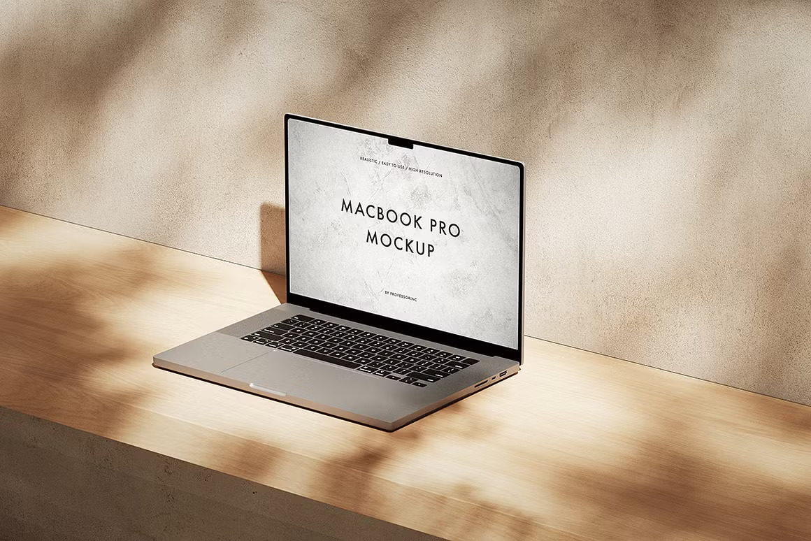 15款逼真光影苹果MacBook Pro网站界面WEB UI设计展示效果图PS贴图样机模板 MacBook Pro Mockup Collection 样机素材 第15张-素材湾丨精选海外优质设计素材资源 15款逼真光影苹果MacBook Pro网站界面WEB UI设计展示效果图PS贴图样机模板 MacBook Pro Mockup Collection 样机素材 sucaiwan.com