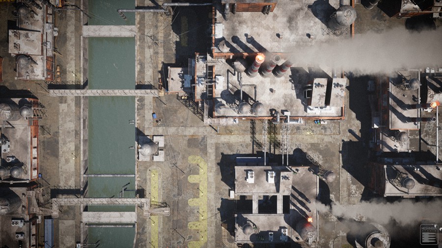 工业城市工厂街道烟囱建筑3D模型UE设计素材 Brooke Industrial Town 样机素材 第7张-素材湾丨精选海外优质设计素材资源 工业城市工厂街道烟囱建筑3D模型UE设计素材 Brooke Industrial Town 样机素材 sucaiwan.com