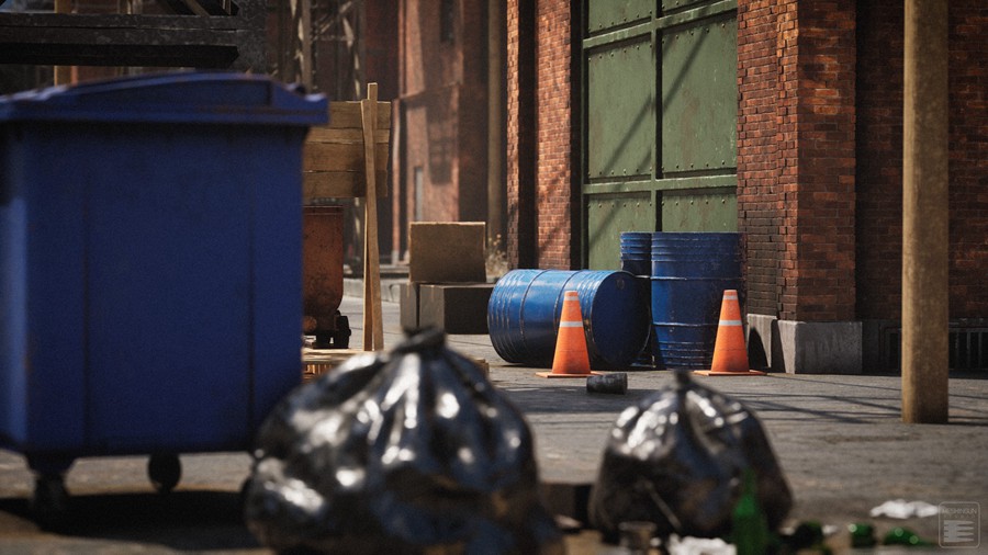 工业城市工厂街道烟囱建筑3D模型UE设计素材 Brooke Industrial Town 样机素材 第11张-素材湾丨精选海外优质设计素材资源 工业城市工厂街道烟囱建筑3D模型UE设计素材 Brooke Industrial Town 样机素材 sucaiwan.com