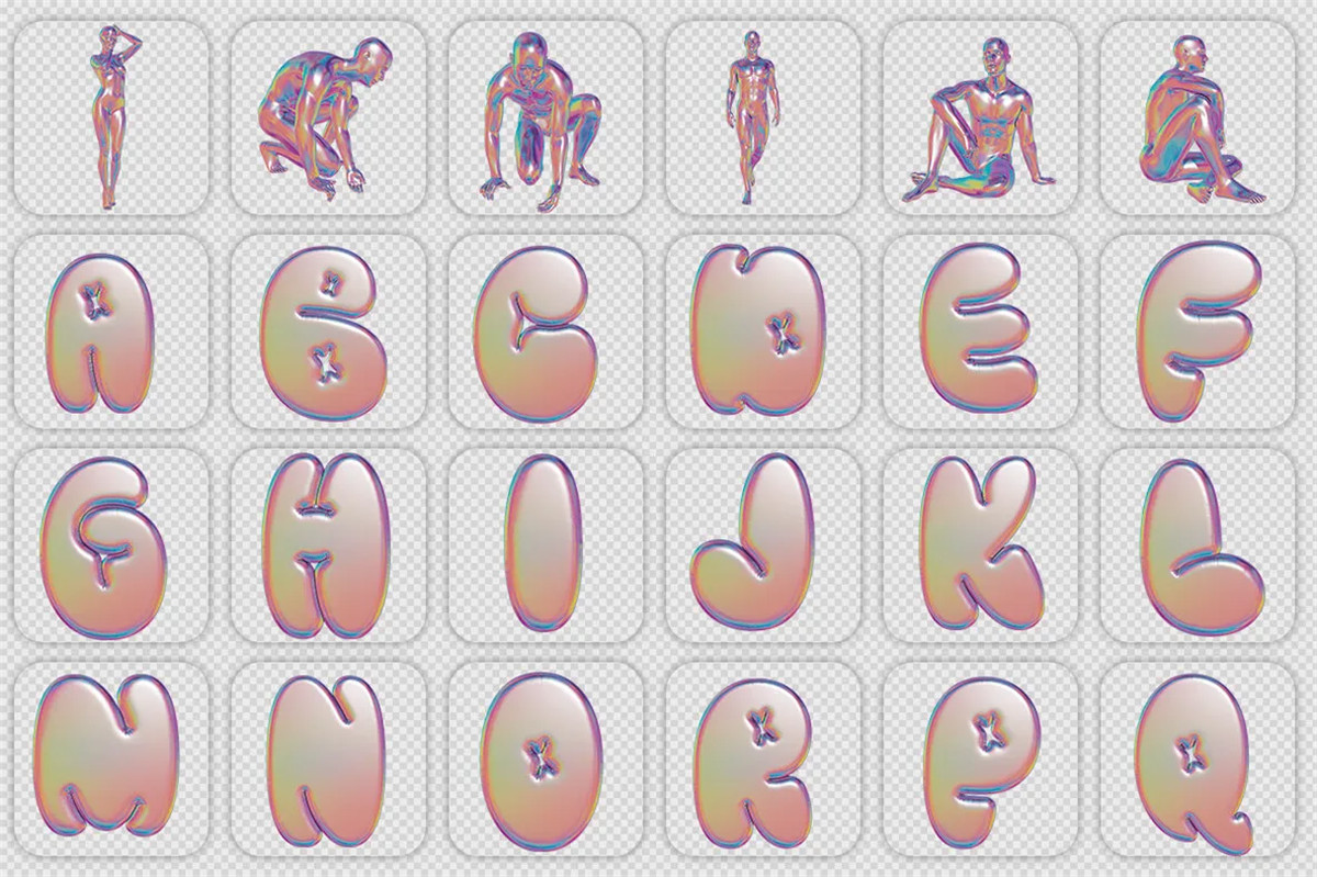 130种迷幻蒸汽波波普艺术抽象3D几何手绘插画INS风海报设计元素套件 Psychedelic 3D Shapes 图片素材 第4张-素材湾丨精选海外优质设计素材资源 130种迷幻蒸汽波波普艺术抽象3D几何手绘插画INS风海报设计元素套件 Psychedelic 3D Shapes 图片素材 sucaiwan.com