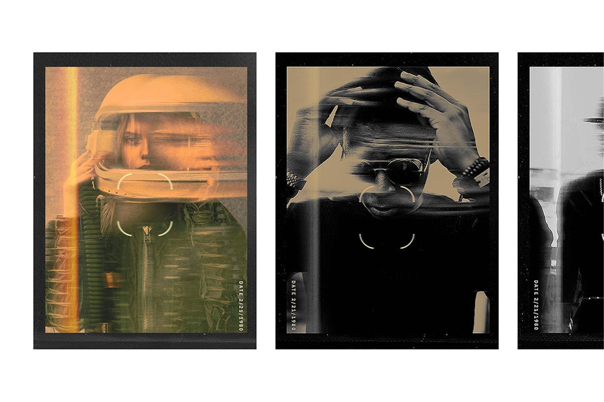 复古漏光胶片摄影模糊扭曲抽象艺术图片后期叠加滤镜PSD特效样机 Nuke Photo Effect 插件预设 sucaiwan.com