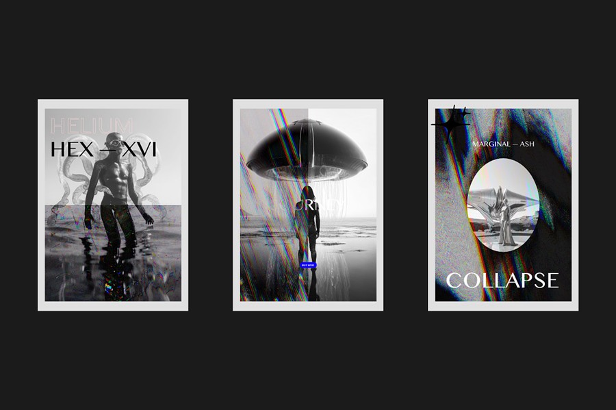 16款4K高清科幻扫描仪扭曲故障失真抽象艺术肌理背景底纹图片素材 Scanner Disrupt — Hi-Res Textures 图片素材 sucaiwan.com