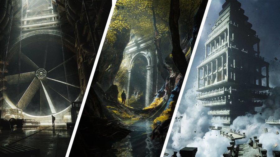 Blender工厂寺庙黑暗森林城市三维场景环境搭建渲染教程+工程资产预设 中英文字幕 Max Hay Art – Creating Beautiful Environments Course 样机素材 第1张-素材湾丨精选海外优质设计素材资源 Blender工厂寺庙黑暗森林城市三维场景环境搭建渲染教程+工程资产预设 中英文字幕 Max Hay Art – Creating Beautiful Environments Course 样机素材 sucaiwan.com