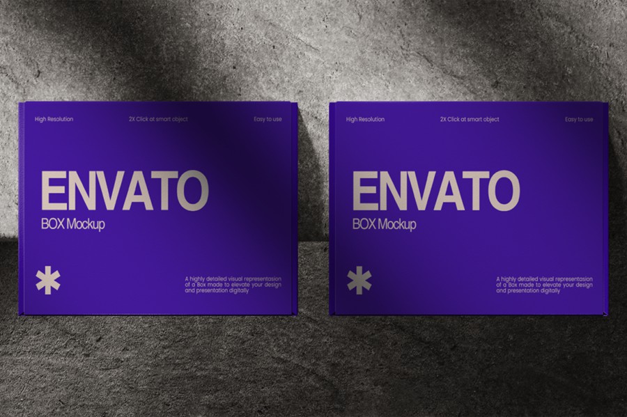 逼真方形产品包装纸盒设计PS贴图效果图样机模板素材 Box Mockup | Concrete 样机素材 第3张-素材湾丨精选海外优质设计素材资源 逼真方形产品包装纸盒设计PS贴图效果图样机模板素材 Box Mockup | Concrete 样机素材 sucaiwan.com