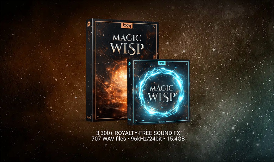Boom Library - Magic Wisp 3300多种黑暗魔法技能运动冲击魔术场景音效库 影视音频 sucaiwan.com