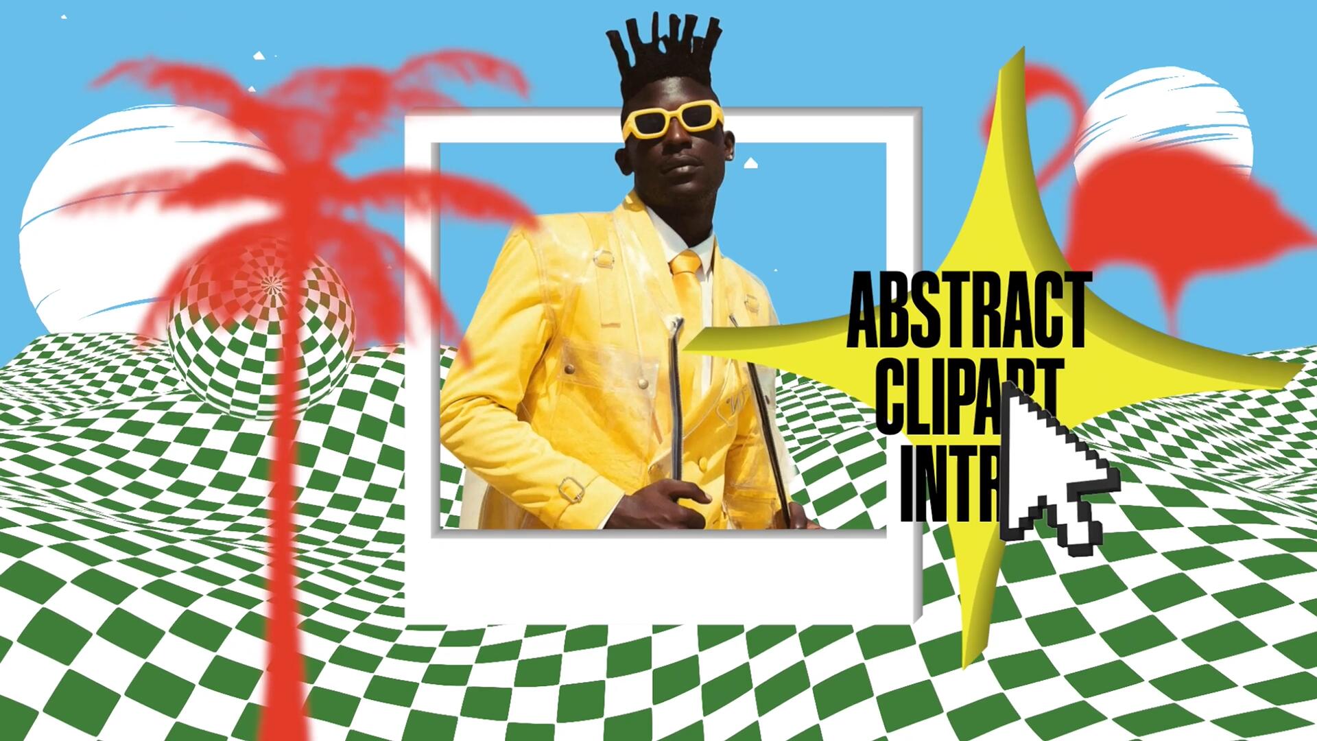 FCPX插件：复古Y2K后现代主义趣味3D几何图形视频排版动画标题开场片头 , sucaiwan.com