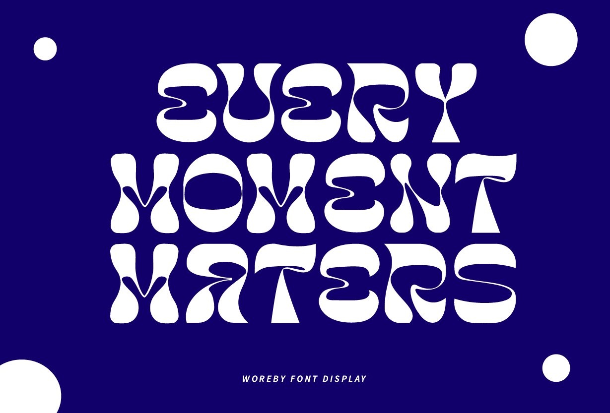 现代可爱贴纸海报封面设计装饰英文字体安装包 Woreby – Display Type 设计素材 第6张-素材湾丨精选海外优质设计素材资源 现代可爱贴纸海报封面设计装饰英文字体安装包 Woreby – Display Type 设计素材 sucaiwan.com