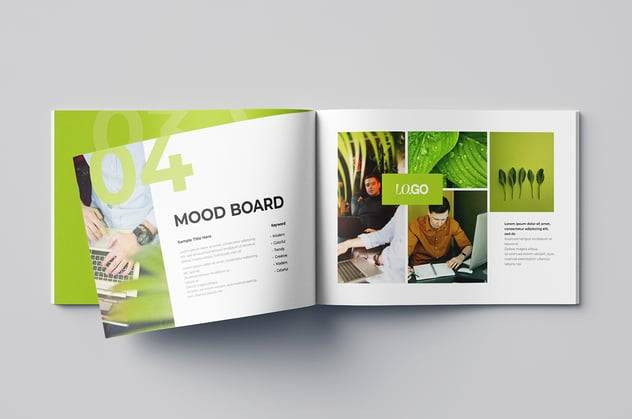 时尚品牌VI使用规范指南手册画册图文排版设计ID模版 Brand Guideline 幻灯图表 第5张-素材湾丨精选海外优质设计素材资源 时尚品牌VI使用规范指南手册画册图文排版设计ID模版 Brand Guideline 幻灯图表 sucaiwan.com