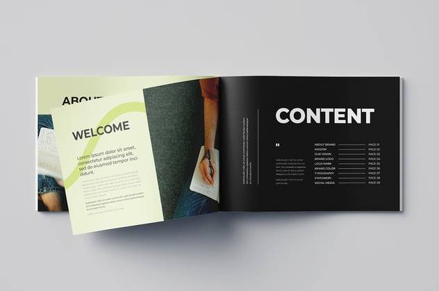 时尚品牌VI使用规范指南手册画册图文排版设计ID模版 Brand Guideline 幻灯图表 第9张-素材湾丨精选海外优质设计素材资源 时尚品牌VI使用规范指南手册画册图文排版设计ID模版 Brand Guideline 幻灯图表 sucaiwan.com