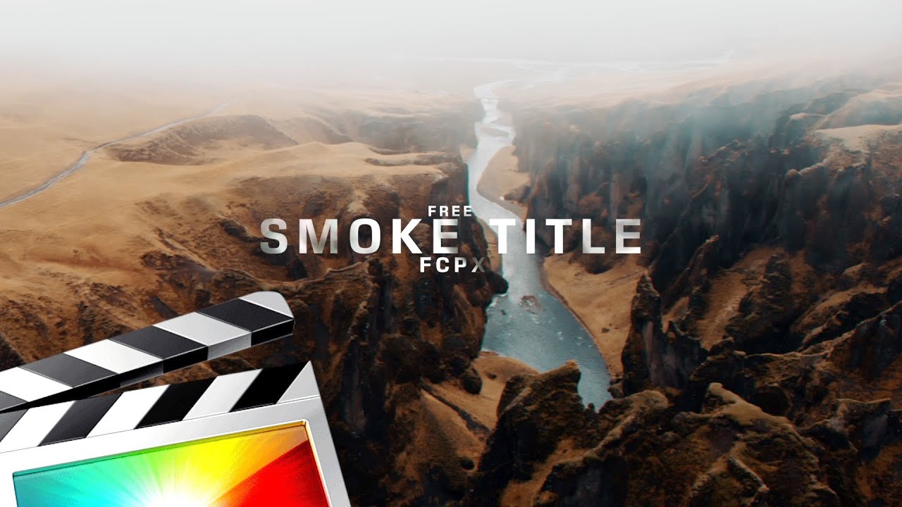 FCPX插件：19个烟雾缓缓淡入淡出开场文字标题字幕动画 Cinematic Smoke Titles Pack - Ryan Nangle , sucaiwan.com