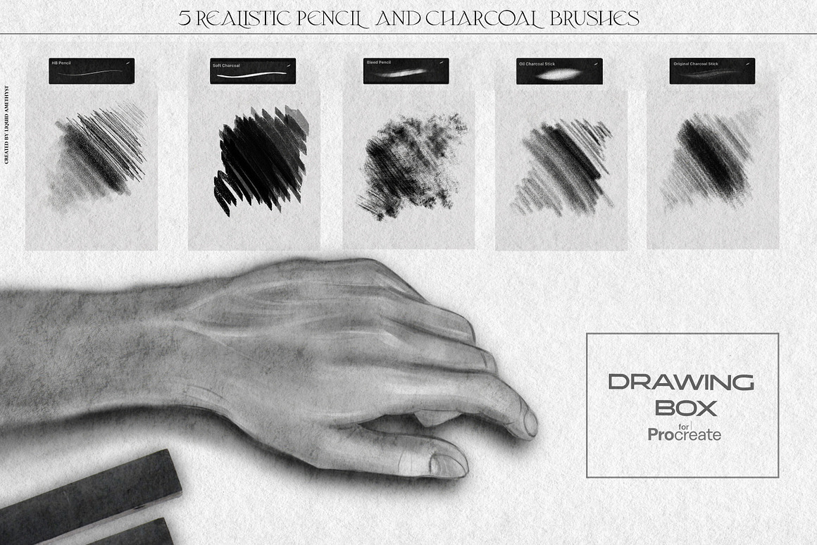 真实铅笔炭笔素描线条数字绘画效果procreate笔刷画笔设计素材 Drawing Box Pencils For Procreate 笔刷资源 第3张-素材湾丨精选海外优质设计素材资源 真实铅笔炭笔素描线条数字绘画效果procreate笔刷画笔设计素材 Drawing Box Pencils For Procreate 笔刷资源 sucaiwan.com