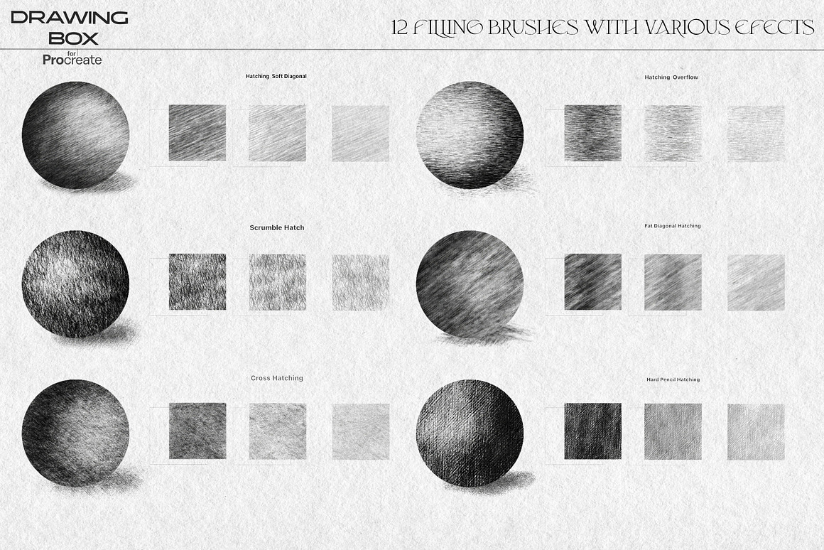 真实铅笔炭笔素描线条数字绘画效果procreate笔刷画笔设计素材 Drawing Box Pencils For Procreate 笔刷资源 第5张-素材湾丨精选海外优质设计素材资源 真实铅笔炭笔素描线条数字绘画效果procreate笔刷画笔设计素材 Drawing Box Pencils For Procreate 笔刷资源 sucaiwan.com