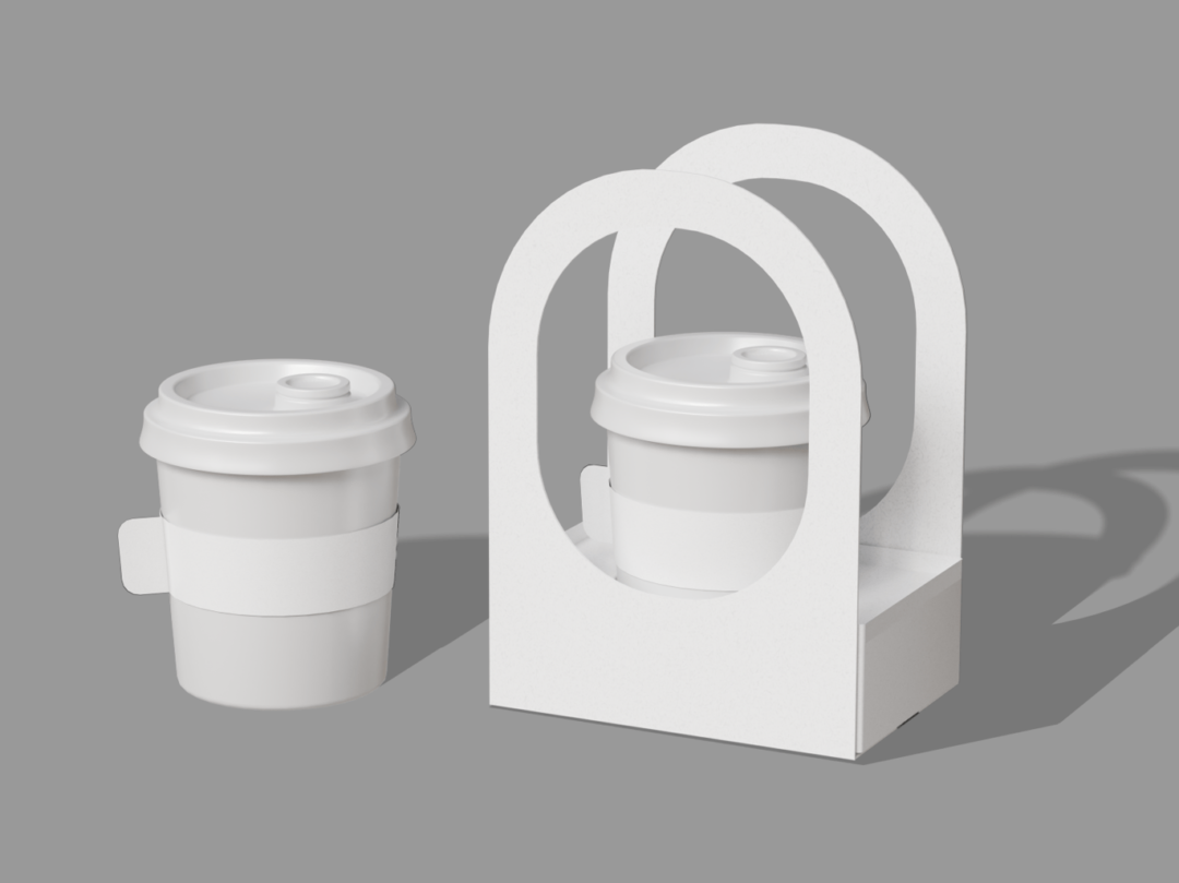 时尚咖啡奶茶外卖纸杯打包盒设计展示效果图PS贴图样机模板 Coffee Cup Holder Mockup 样机素材 第2张-素材湾丨精选海外优质设计素材资源 时尚咖啡奶茶外卖纸杯打包盒设计展示效果图PS贴图样机模板 Coffee Cup Holder Mockup 样机素材 sucaiwan.com