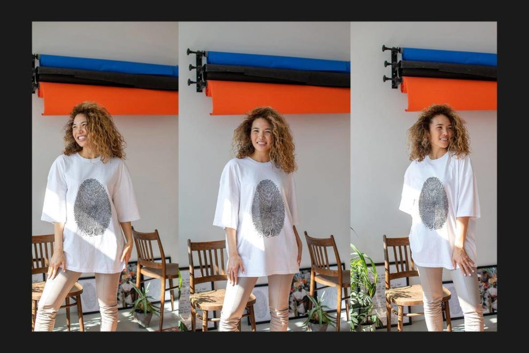 19款时尚光影室内拍摄女士半袖衫T恤LOGO印花图案设计效果图PS展示贴图样机模板合集素材 T-Shirt Mock-Up Set 样机素材 sucaiwan.com