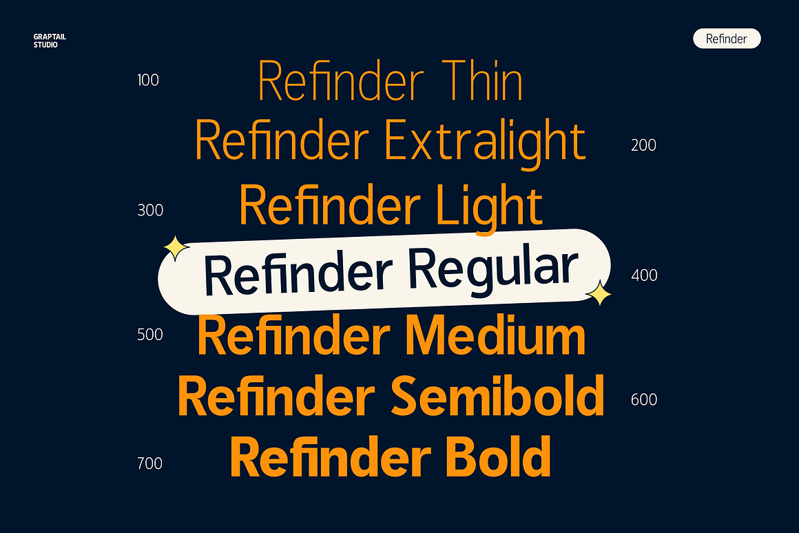 现代时尚几何风视觉海报标题LOGO设计PSAI无衬线英文字体安装包 Refinder — New Grotesk Typeface 设计素材 第2张-素材湾丨精选海外优质设计素材资源 现代时尚几何风视觉海报标题LOGO设计PSAI无衬线英文字体安装包 Refinder — New Grotesk Typeface 设计素材 sucaiwan.com