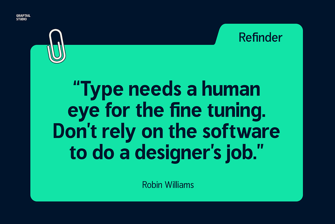 现代时尚几何风视觉海报标题LOGO设计PSAI无衬线英文字体安装包 Refinder — New Grotesk Typeface 设计素材 第8张-素材湾丨精选海外优质设计素材资源 现代时尚几何风视觉海报标题LOGO设计PSAI无衬线英文字体安装包 Refinder — New Grotesk Typeface 设计素材 sucaiwan.com