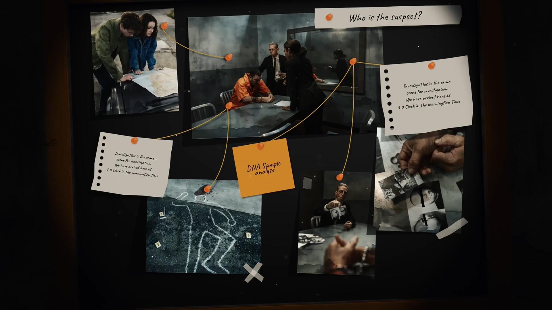 FCPX插件：悬疑刑侦探案类电影电视剧短片开场片头 , sucaiwan.com