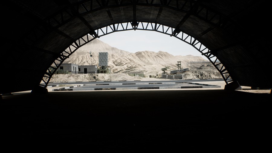 未来科幻外星球太空军事基地场景3D模型UE设计素材 Unreal Engine – Military Base – Premium 样机素材 sucaiwan.com