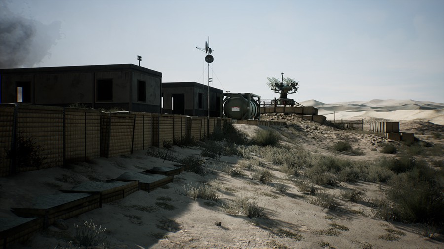 未来科幻外星球太空军事基地场景3D模型UE设计素材 Unreal Engine – Military Base – Premium 样机素材 sucaiwan.com